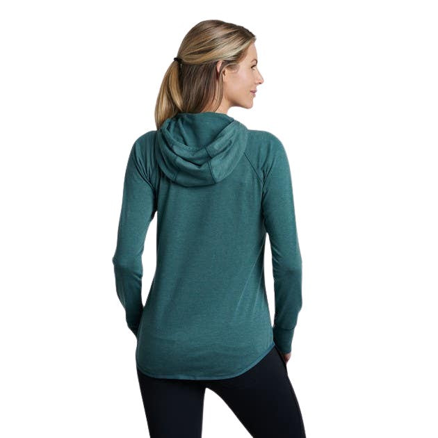Kuhl Stryde Women's Hoody Veridian - rear view - The Climbing Shop
