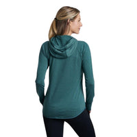 Kuhl Stryde Women's Hoody Veridian - rear view - The Climbing Shop