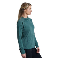 Kuhl Stryde Women's Hoody Veridian - side view - The Climbing Shop