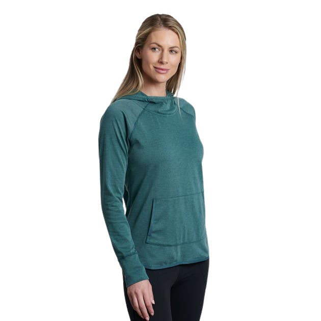 Kuhl Stryde Women's Hoody Veridian - front view - The Climbing Shop