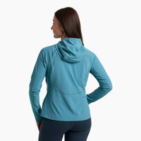 Kuhl Sunshade Women's Hoody alpine lake - back view - The Climbing Shop