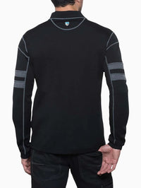 Kuhl Team 1/4 Zip 100% Merino long sleeve sweater - rear view - The Climbing Shop