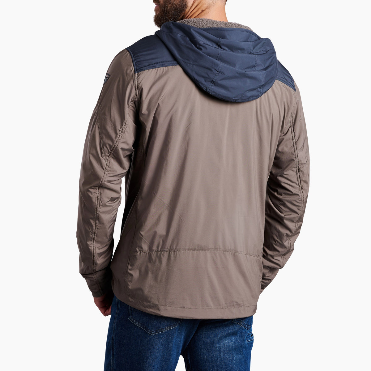 Kuhl The One Hoody Driftwood - rear view - The Climbing Shop