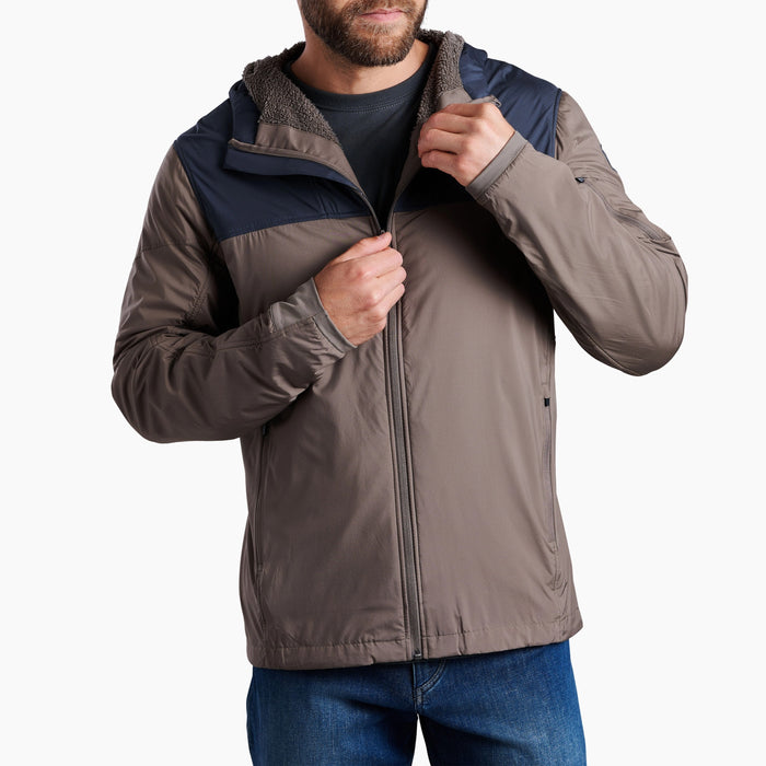 Kuhl The One Hoody Driftwood - front view - The Climbing Shop