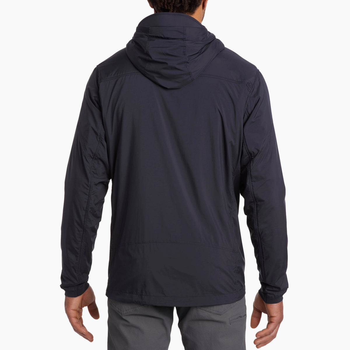 Kuhl The One Hoody Raven - rear view - The Climbing Shop