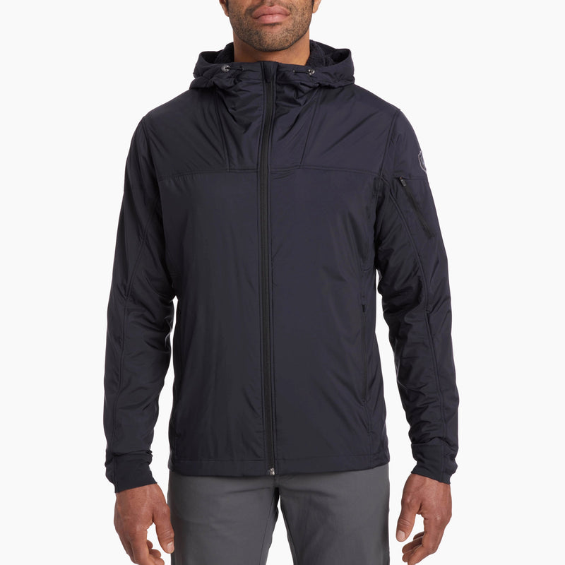 Kuhl The One Hoody Raven - front view - The Climbing Shop