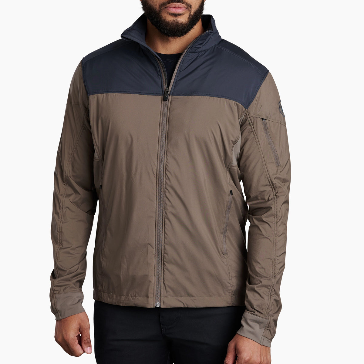 Kuhl The One Jacket Driftwood - front view - The Climbing Shop