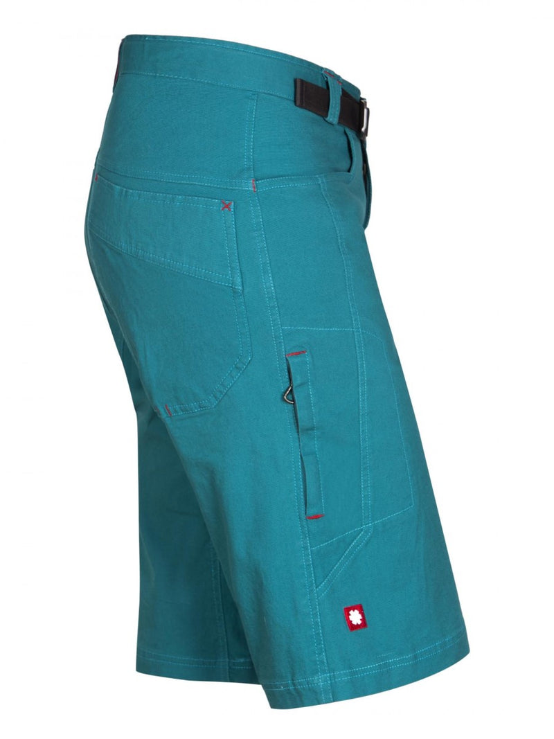 Ocun Honk Climbing Short Harbour Blue - side view - The Climbing Sho