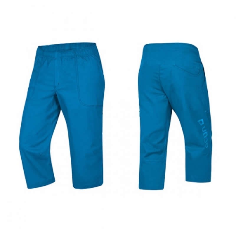 Ocun Jaws 3/4 Pant capri blue - The Climbing Shop