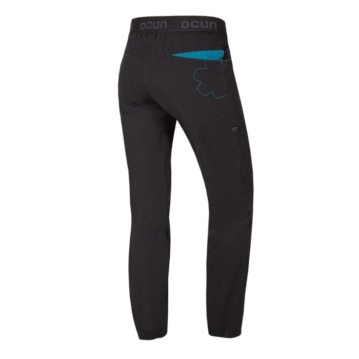 Ocun Jaws Climbing | Bouldering Pant Black Caviar - back view - The Climbing Shop
