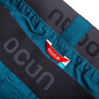 Ocun Jaws Climbing | Bouldering Pant Blue Legion - close up view of waistband - The Climbing Shop