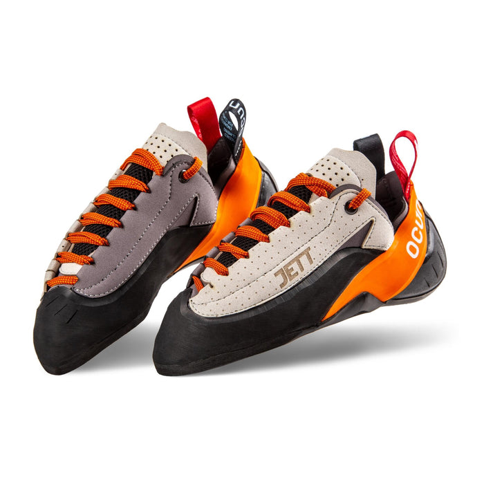 Ocun Jett trad climbing shoes - view of a pair - The Climbing Shop