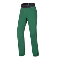 Ocun Mania Climbing | Bouldering Pants Green Dark - front view - The Climbing Shop