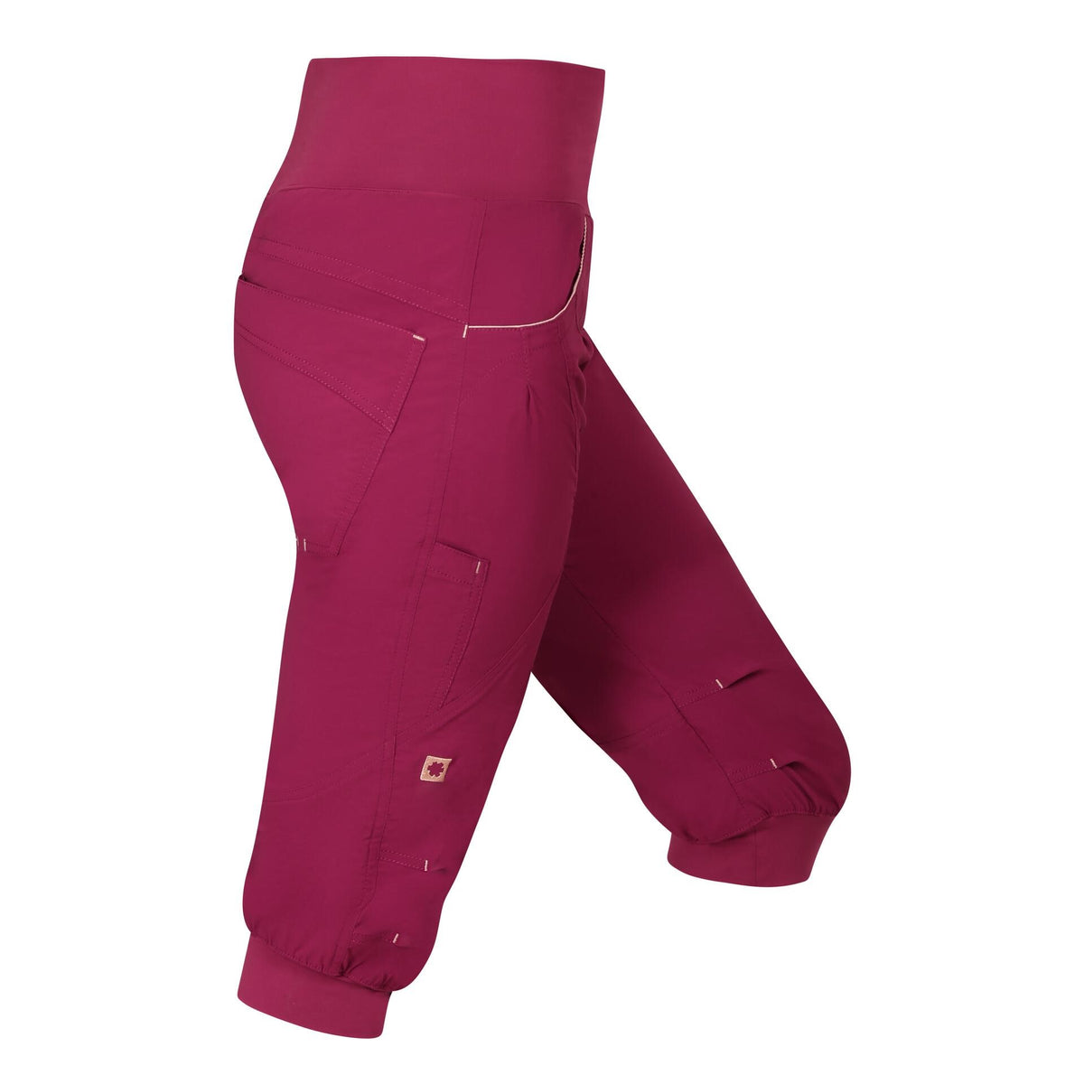 Ocun Noya Climbing | Bouldering Short Wine Rhodoendron - side view - The Climbing Shop