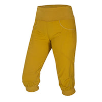 Ocun Noya Climbing | Bouldering Short Yellow Dried Tobacco - front view - The Climbing Shop