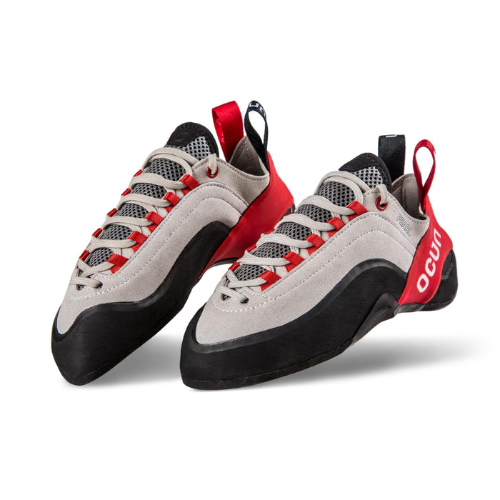 Ocun Pearl trad climbing shoe - view of a pair - The Climbing Shop
