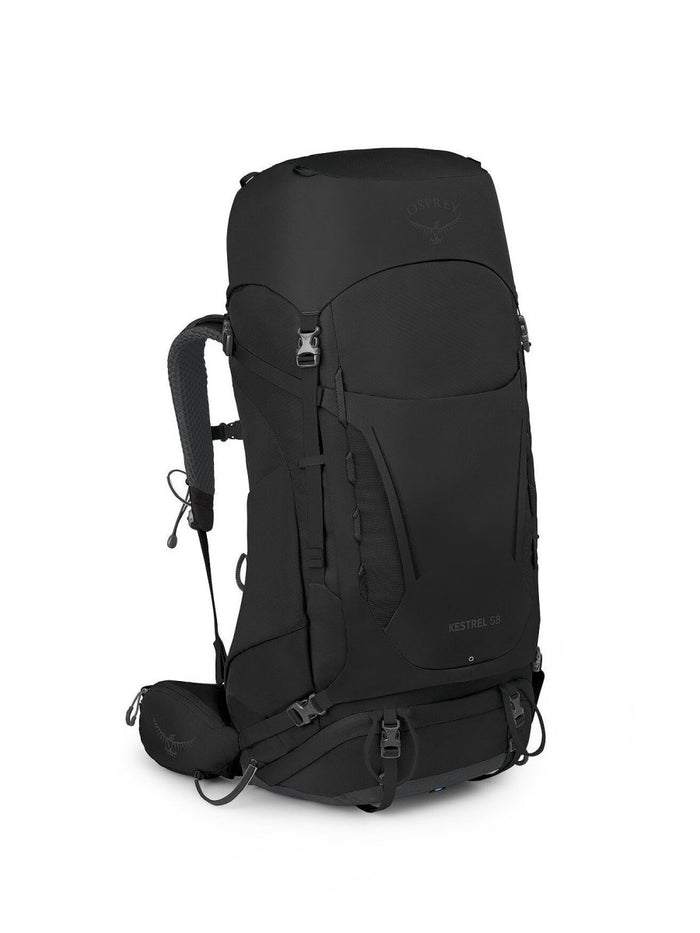 Osprey Kestrel 58 Litre backpack black - The Climbing Shop