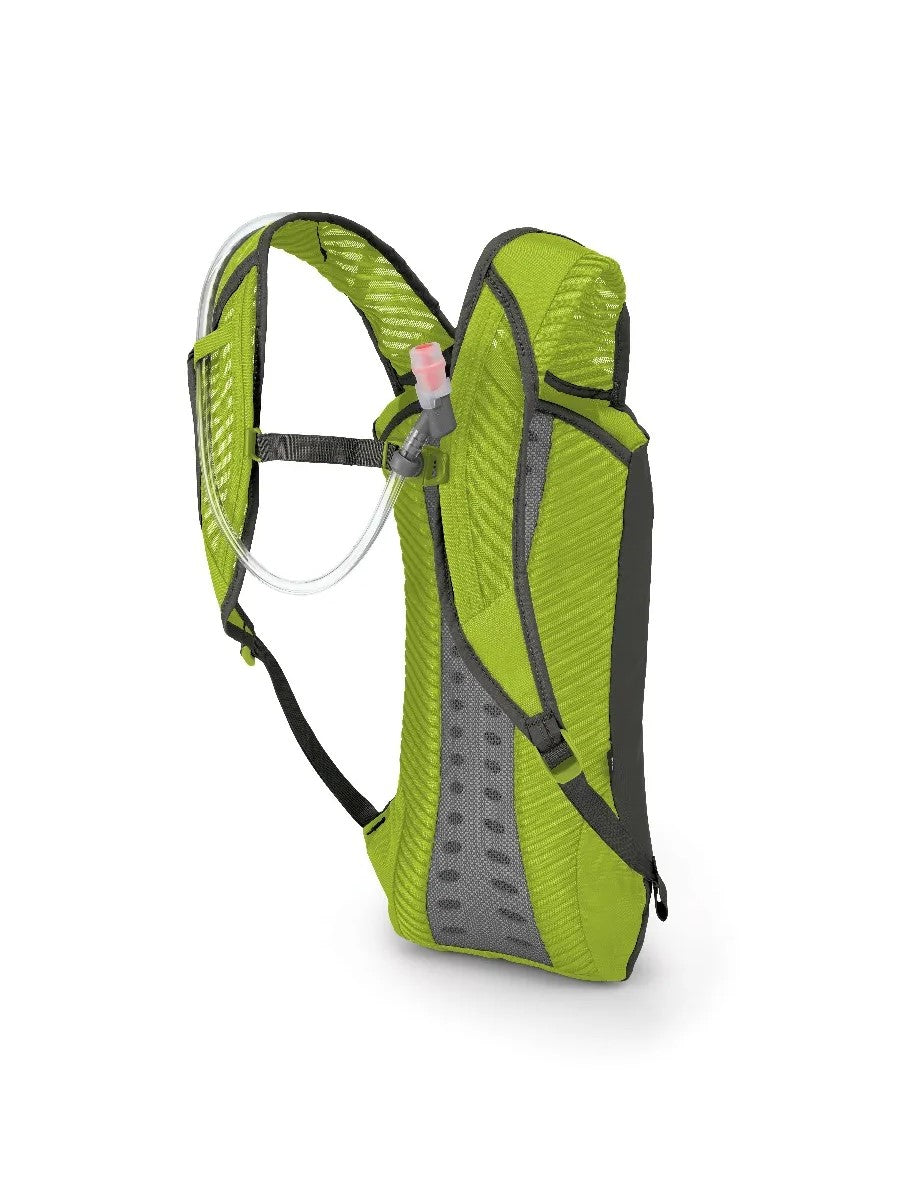 Osprey Katari 1.5 litre hydration pack pine-stone back panel - The Climbing Shop