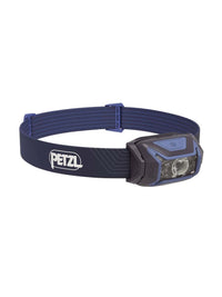 Petzl Actik Core Rechargable Headtorch blue - The Climbing Shop