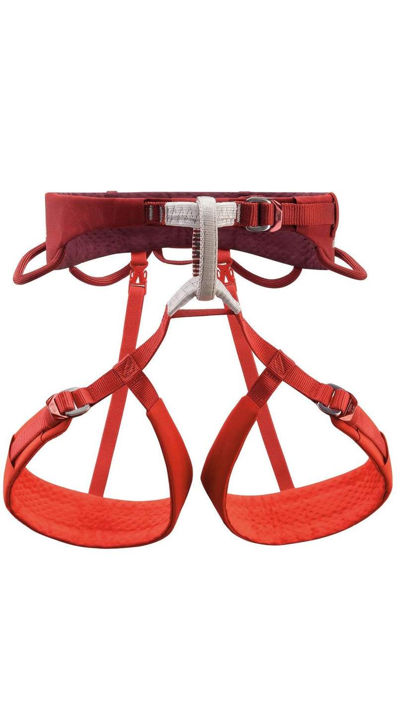 Petzl Adjama climbing, ice climbing and moutaineering harness - front view - The Climbing Shop 9:16