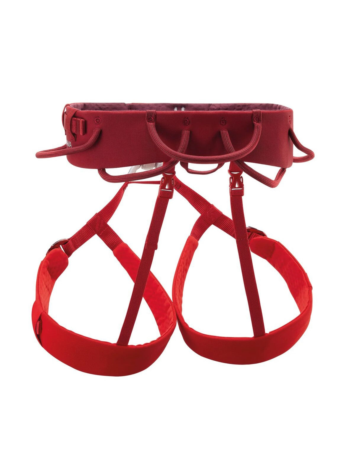 Petzl Adjama rock climbing and mountaineering harness - rear view - The Climbing Shop