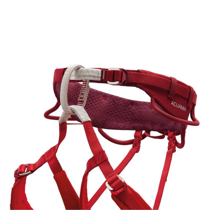 Petzl Adjama climbing, ice climbing and moutaineering harness - side view - The Climbing Shop