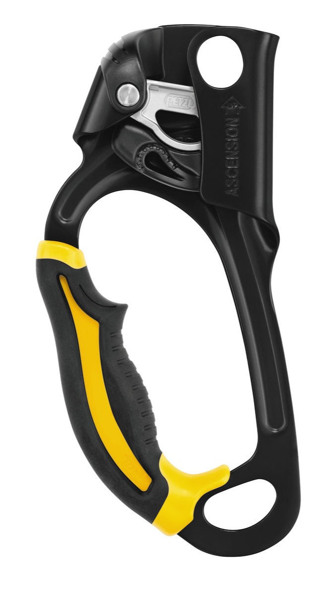 Petzl Ascension Rope Ascender Left Handed black - The Climbing Shop 9:16