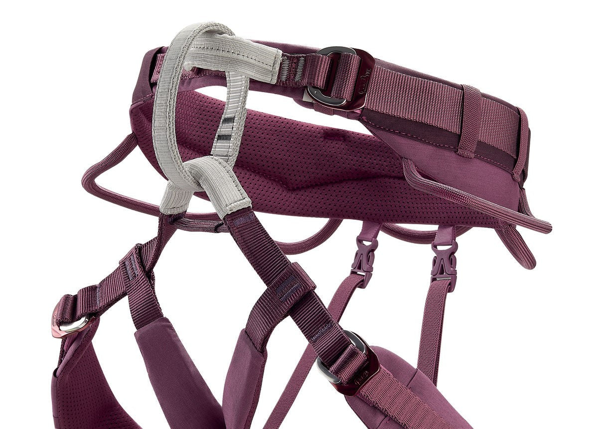 Petzl Luna Harness side view - The Climbing Shop