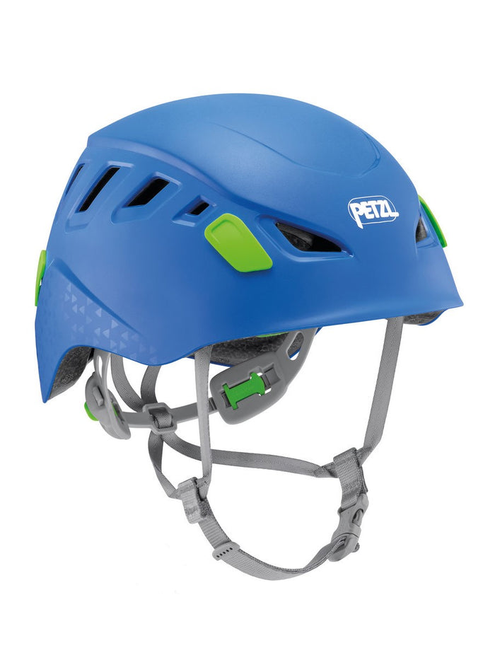 Petzl Picchu Kids Climbing / Bicycle Helmet - blue - The Climbing Shop