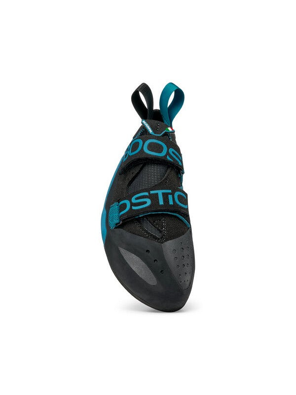 Scarpa Boostic climbing shoe - front view - The Climbing Shop