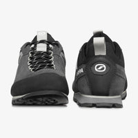 Scarpa Crux 2 Approach Shoe Shark Light Olive -view of a pair heel to toe - The Climbing Shop