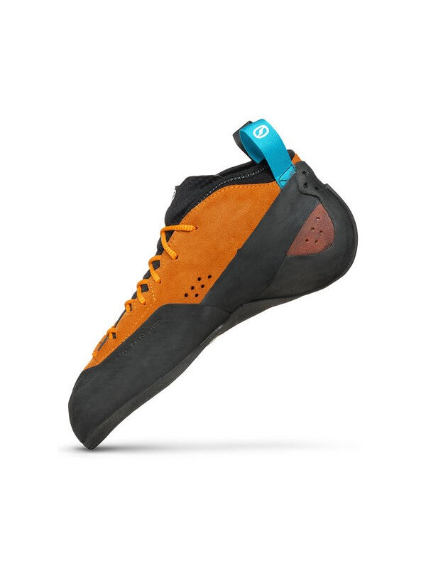 Scarpa Generator Mid trad climbing shoe - inside view - The Climbing Shop