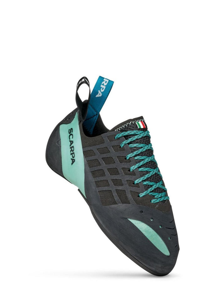 Scarpa Instinct Women's Lace Up outside and toe - The Climbing Shop