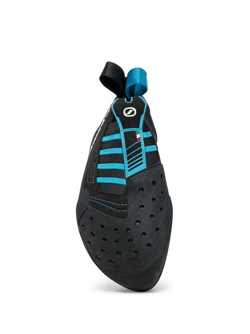 Scarpa Instinct S climbing | bouldering slipper - toe view - The Climbing Shop