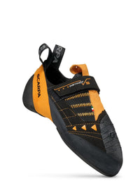 Scarpa Instinct VS climbing shoe outside toe view - The Climbing Shop