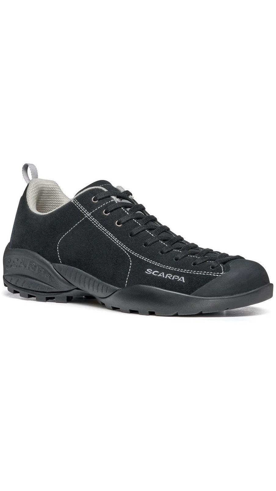 Scarpa Mojito Black approach shoe - The Climbing Shop 9:16