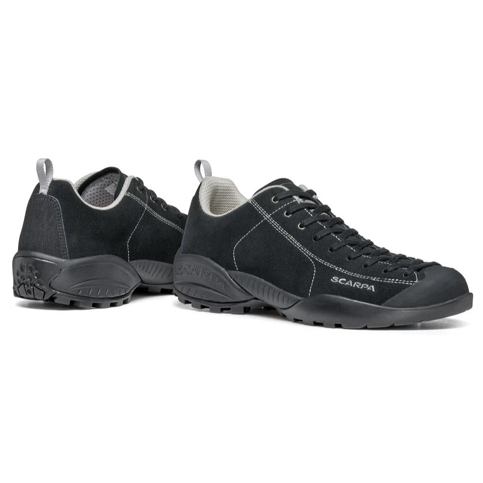 Scarpa Mojito Black approach shoe - pair - The Climbing Shop