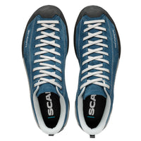 Scarpa Mojito Ocean approach shoe - top down view - The Climbing Shop
