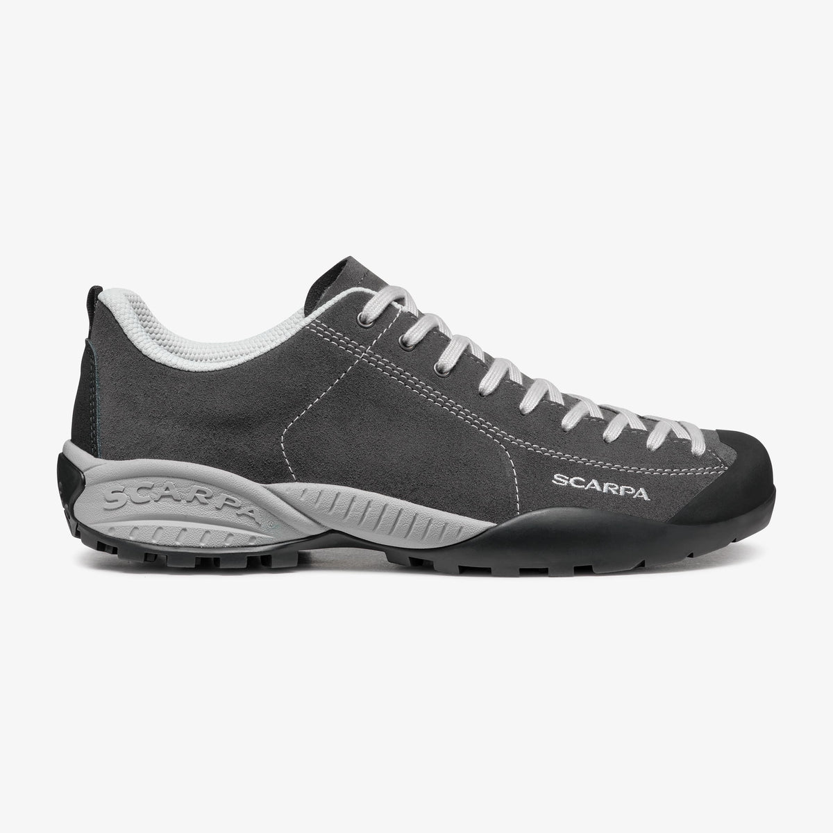 Scarpa Mojito Shark approach shoe - outside side view - The Climbing Shop