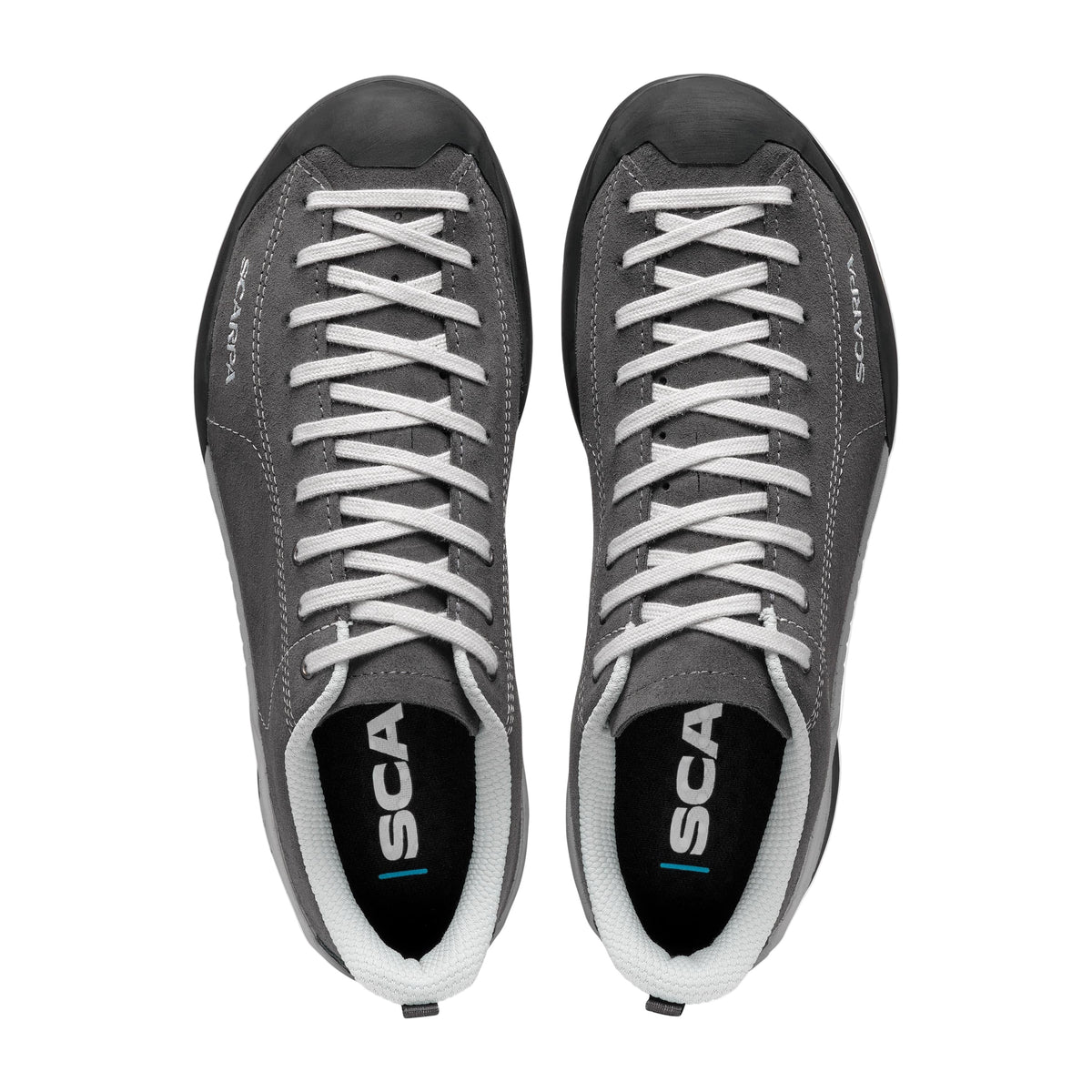 Scarpa Mojito Shark approach shoe - top view - The Climbing Shop