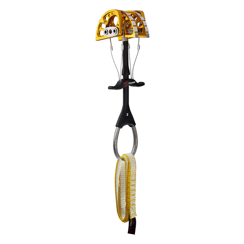 Wild Country Friend dual axel spring loaded camming device - #2 yellow - The Climbing Shop