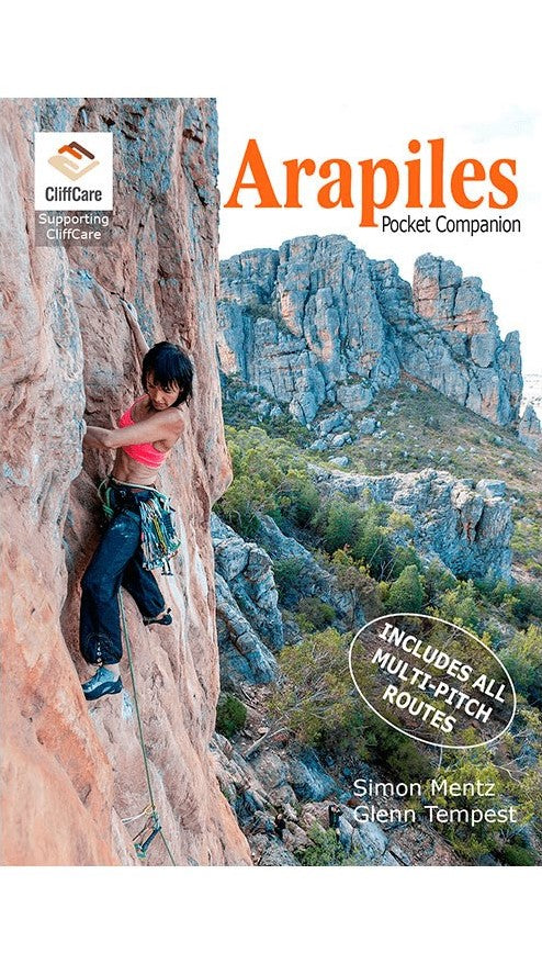 Arapiles Pocket Comapion mutlipitch pocket size rock climbing guidebook to Mount Arapiles - The Climbing shop 9:16