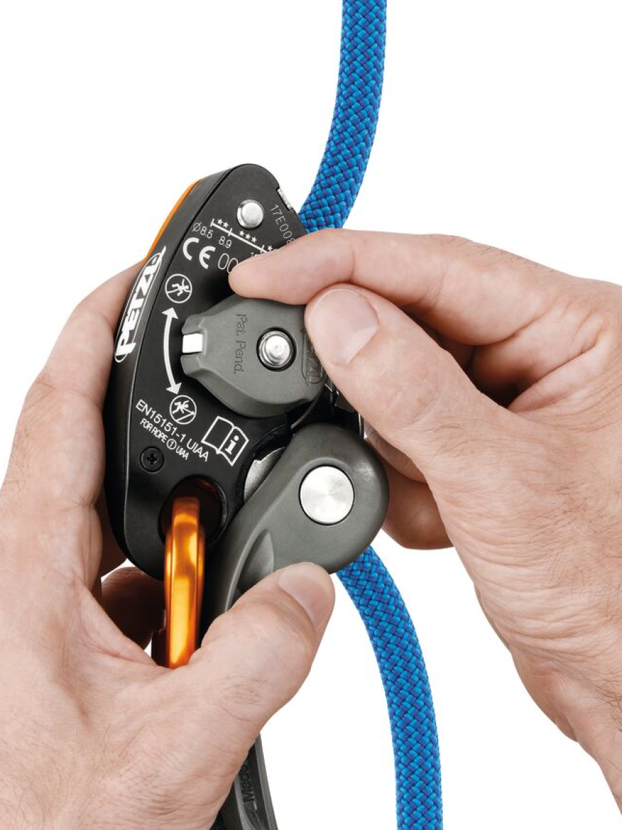 Petzl GriGri Plus - mode selector - The Climbing Shop