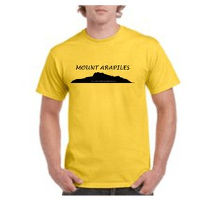 Choose Arapiles T-Shirts - SM - Yellow - The Climbing Shop