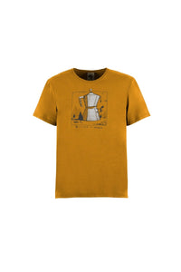 E9 Moka T-Shirt - SM - Caramel - The Climbing Shop