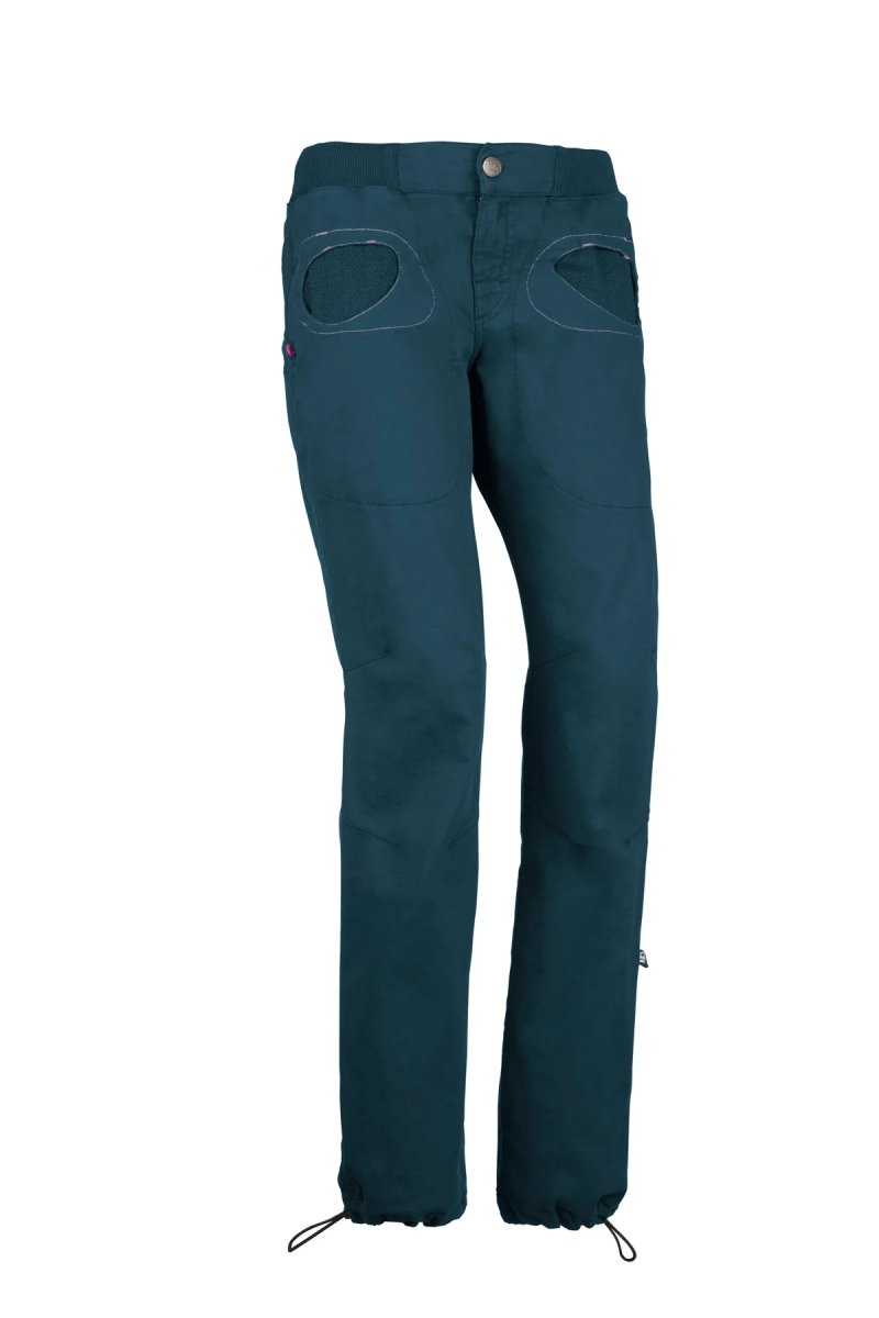 E9 Onda Slim2 Womens Pants - XXS - Blue Lake - The Climbing Shop