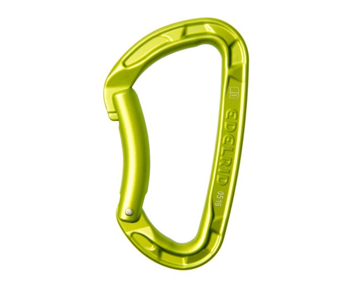 Edelrid Pure Solid Gate - Oasis bent - - The Climbing Shop