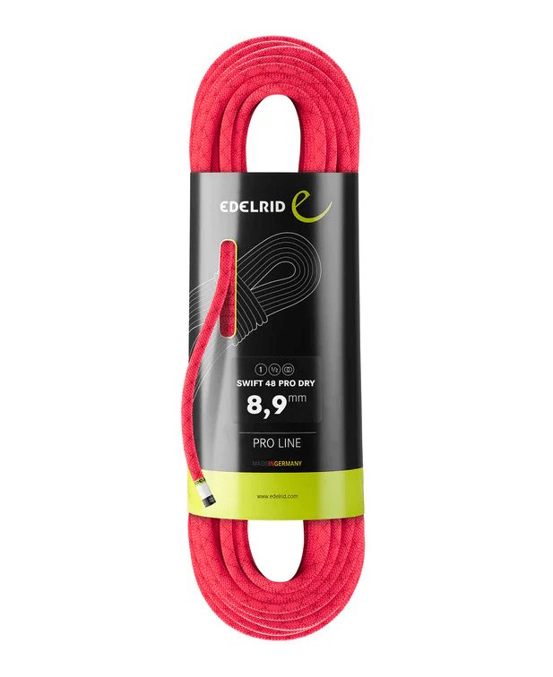 Edelrid Swift 48 8.9mm Pro Dry - 60m - Pink - The Climbing Shop