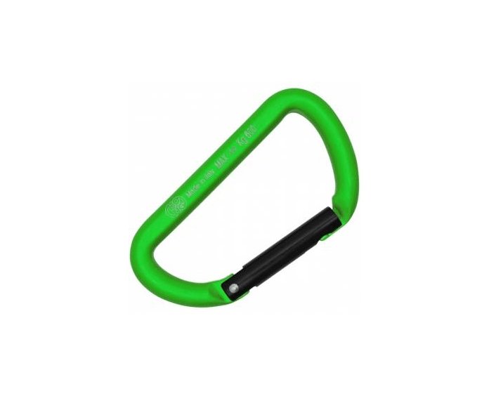 Kong Mini D Accessory carabiner - Green - The Climbing Shop