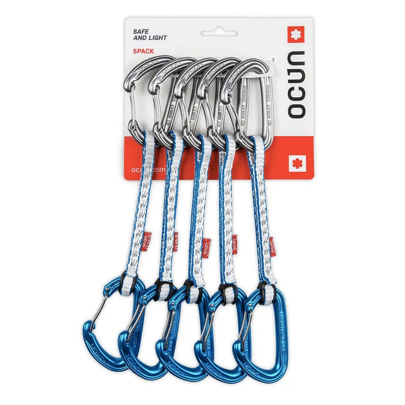 Ocun Kestrel 15cm Quickdraw - 5 Pack - - The Climbing Shop